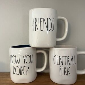 Rae Dunn Friends' Ceramic Mugs
